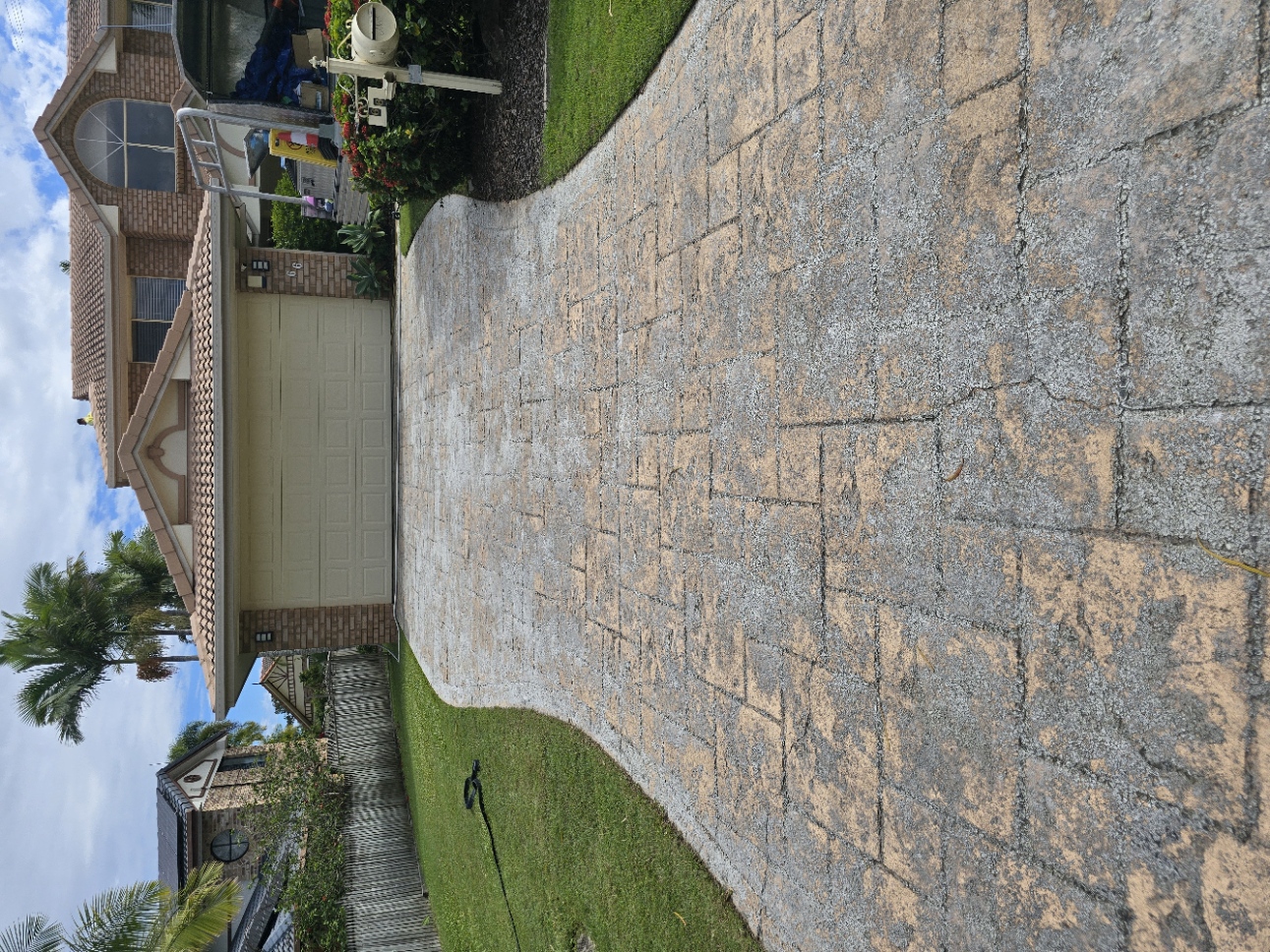 Concrete Colour Seal β Loganholme β before